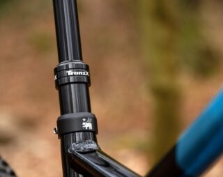 Detail image of an Alpine Trail E frame.